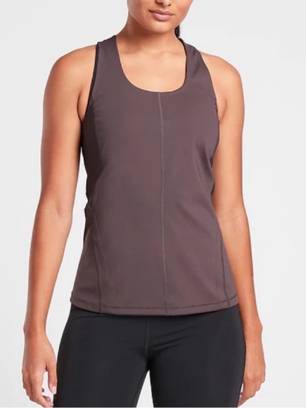 Athleta Intensity Tank Top Shirt Women’s Small Athletic Brown